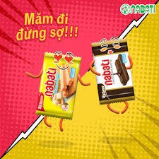 Combo 10 Gói Bánh Xốp Nabati (10 gói x20g)