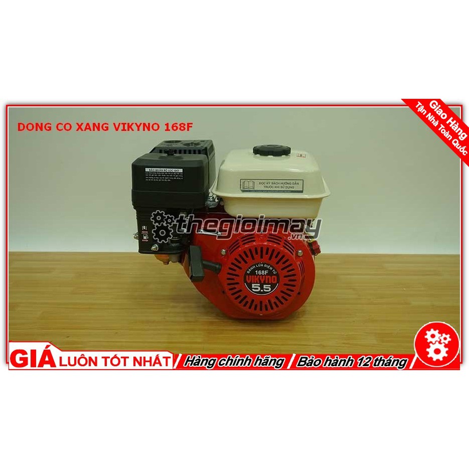 Động cơ 5.5hp Vikyno 168F