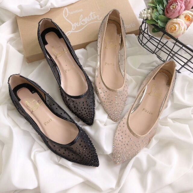 Giày Bệt Đính Đá