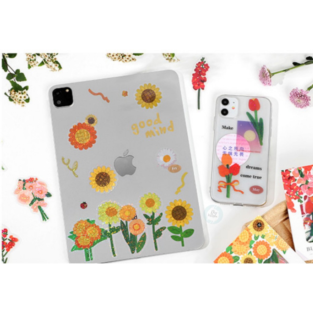GÓI STICKER FULL BLOSSOM LẤP LÁNH