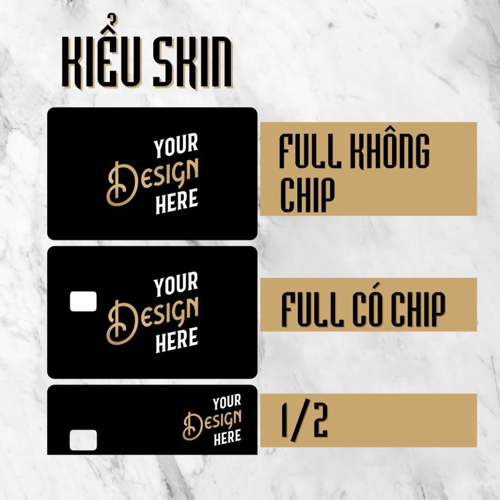 MIẾNG DÁN SKIN/ STICKER thẻ ATM, ngân hàng, chung cư, thẻ xe  | TUTA CARDS - Hàng nhập khẩu