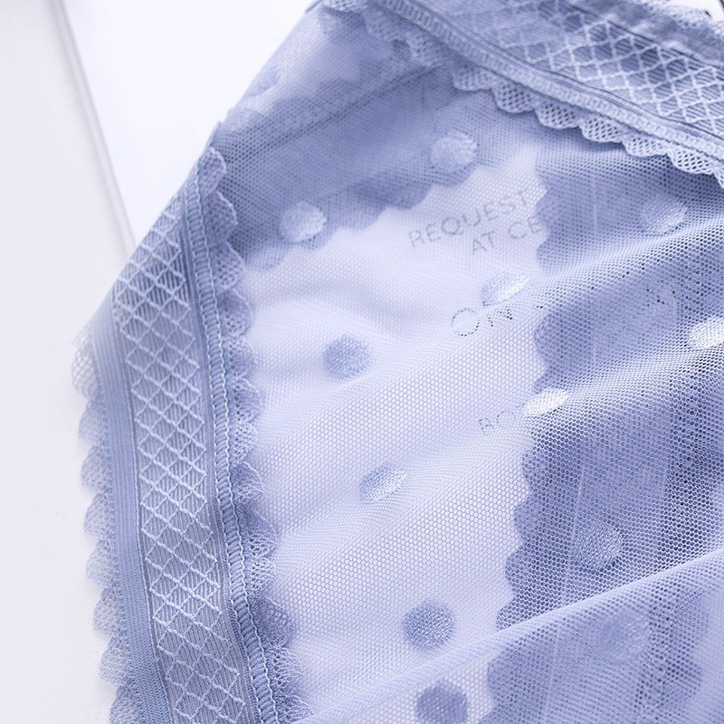 Quần Lót Nữ Ren Sexy thiết kế viền ren kẻ ô mềm mại quyến rũ mã 1657