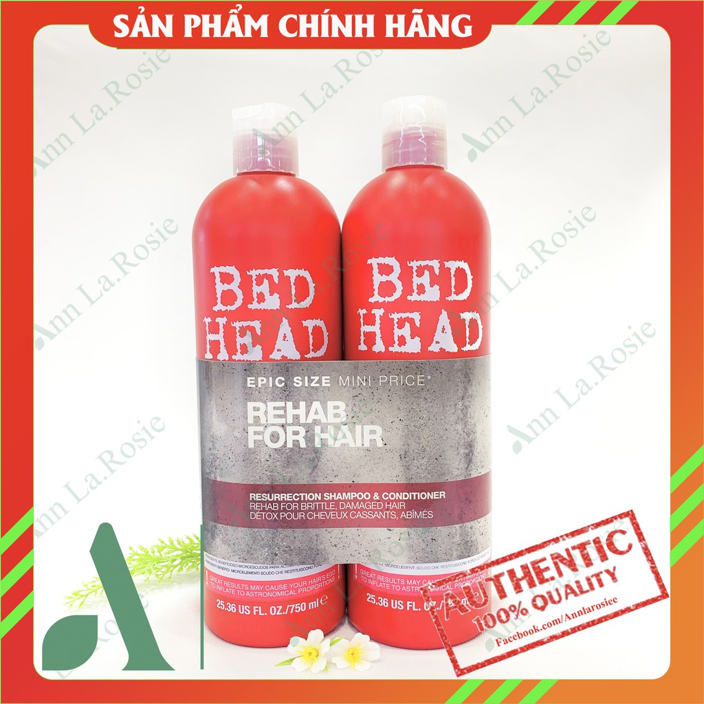 Dầu Gội + Xả TiGi 750ml