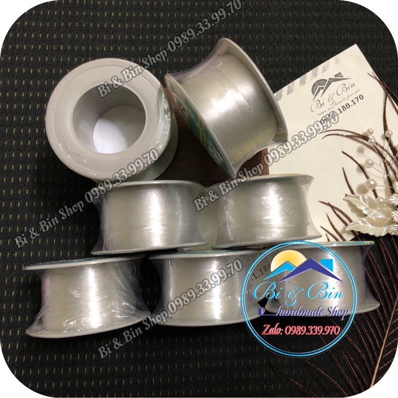 Cước FISH Không Co Giãn Làm Vòng Đeo Tay, Dây Chuyền, Trang Sức HandMade