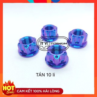  Ốc Titan Gr5 TÁN 10li gắn đĩa tải Winner / Sonic, cốt phuộc, cốt bánh trước Yamaha