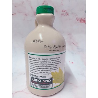 Siro lá phong Kirkland Maple Syrup 1 lít