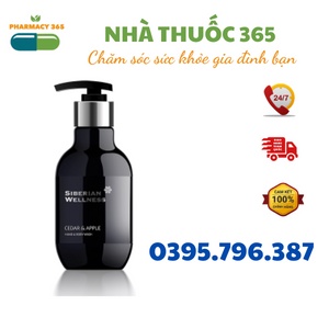 [ 410021 ] Sữa tắm dưỡng ẩm làn da Hạt thông xắt &amp; táo Spa Collection Cedar &amp; Apple Hand &amp; Body Wash – 250 ml/chai