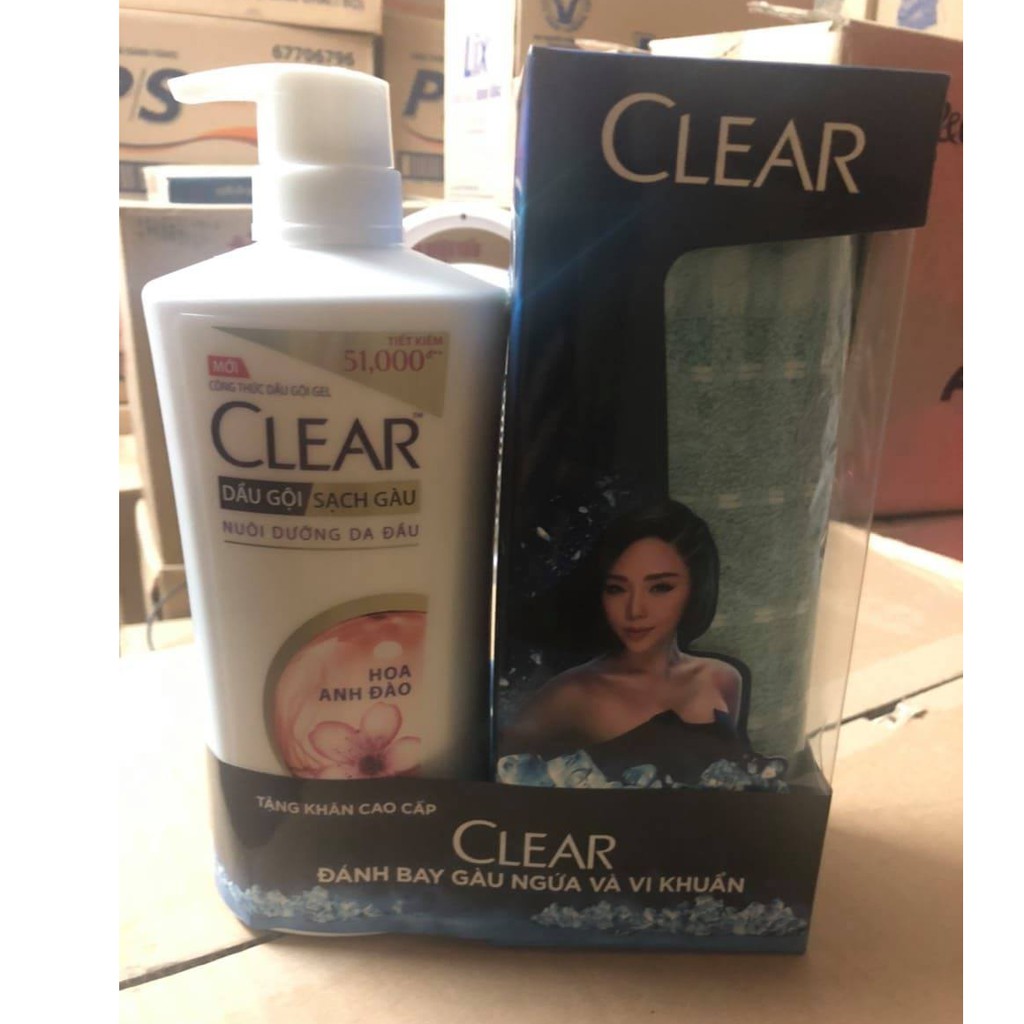 Dầu gội clear anh đào 630g