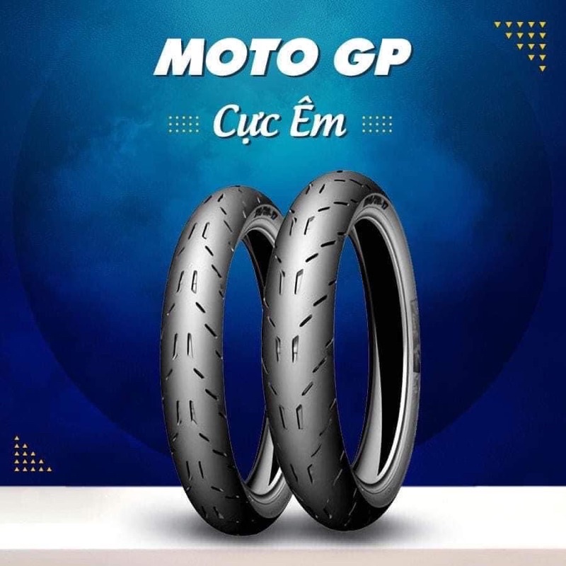 Cặp Vỏ Michelin Moto GP Không Ruột Size 60/70/80