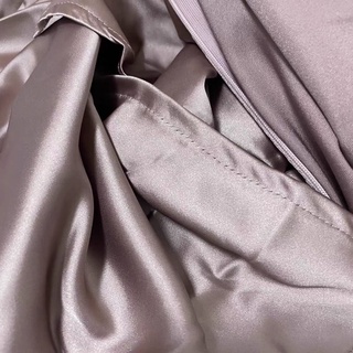 Váy hai dây lụa satin xẻ tà nữ [HÀNG ĐẶT TRƯỚC]