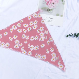 Khăn bandana hoa cúc