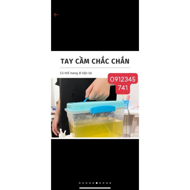 Bình Pha Trà, Pha Nước Trái Cây Có Vòi Tiện Lợi 3.5L-2.5L-3L-5L-8.5L