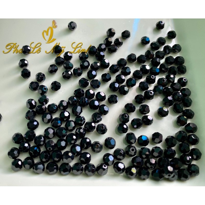 10 viên pha lê Swarovski tròn 5ly