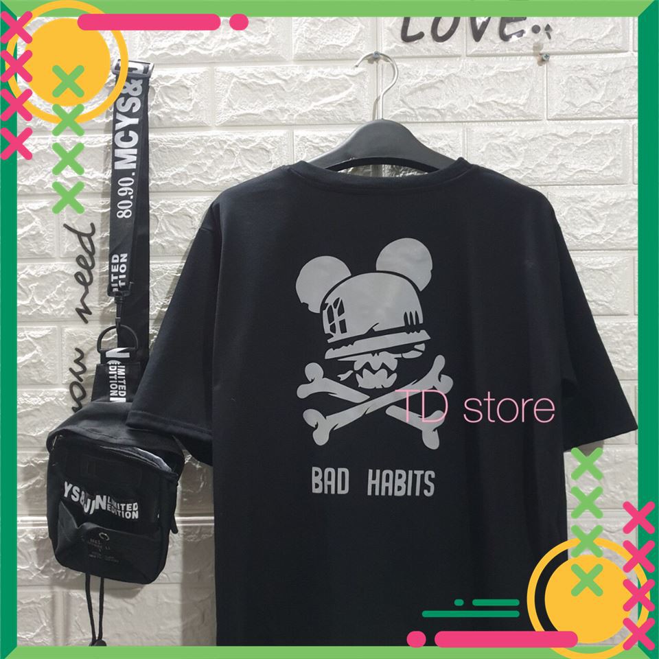 Áo Thun Phản Quang Bad Habbit Bền-Đẹp-Độc