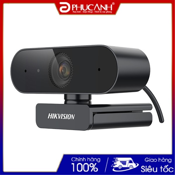 [Giá rẻ vô địch]Webcam Hikvision DS-U02 Full HD 1920x1080P, Mic dùng cho livestream, dạy và học Online, Hàng chính hãng