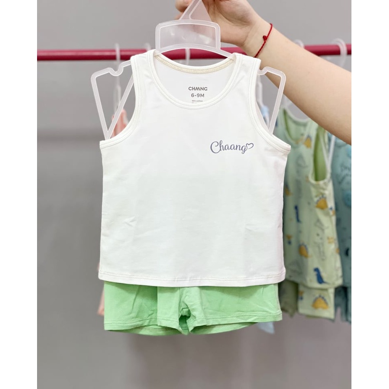 CHAANG_Bộ ba lỗ siêu đẹp cho bé trai, bé gái