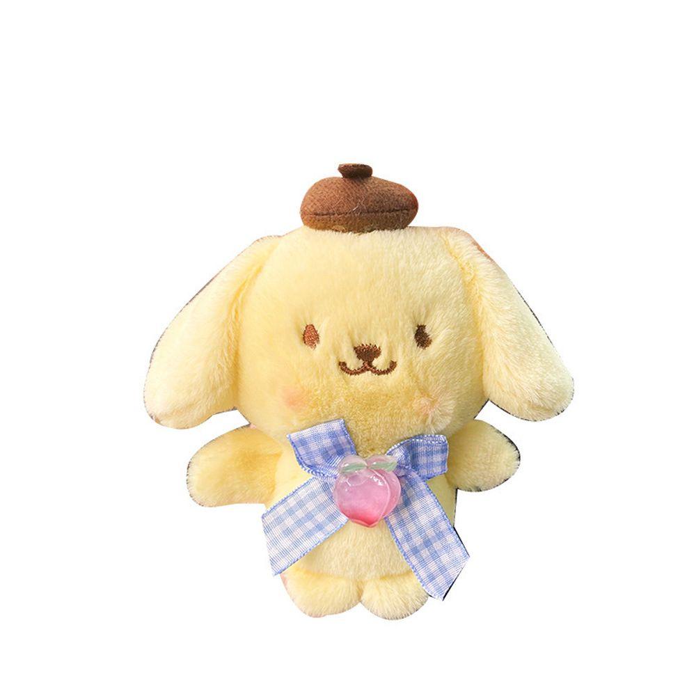 MXGOODS Kuromi Túi Đựng Son Môi Tích Hợp Móc Khóa Hình Thú Nhồi Bông Melody Kitty Dễ Thương Dành Cho Trẻ Em
