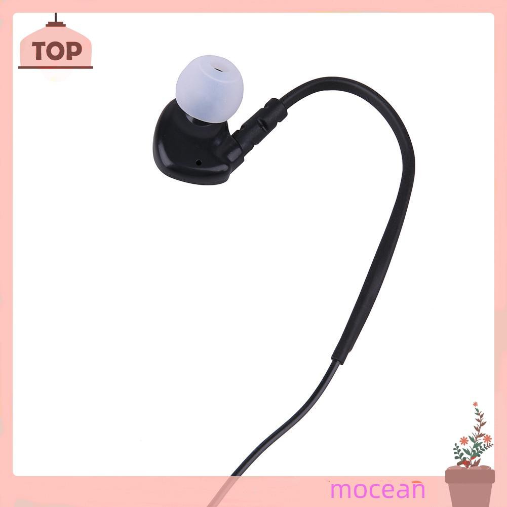 Tai Nghe Mocean 2 Pin Có Mic Cho Baofeng Retevis Radios Đen