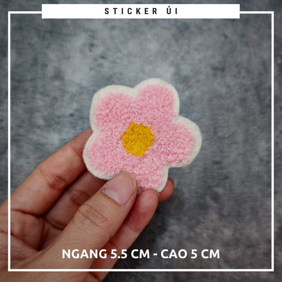 Sticker ủi áo hoa thêu cao cấp - DÙNG LÀM BÔNG CÀI ÁO HAY HÌNH ỦI ÁO TRANG TRÍ VÁY, ĐẦM, ÁO DÀI HOẶC LÀM MIẾNG VÁ ÁO