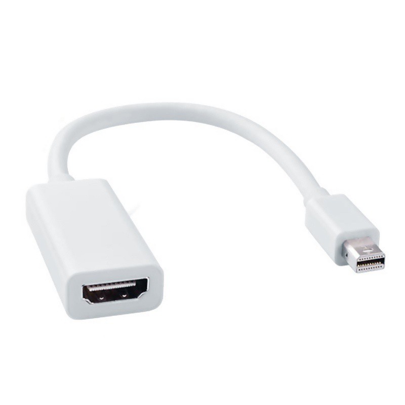 Cáp chuyển Thunderbolt sang 2 cổng màu trắng