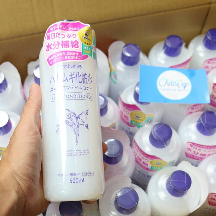 Nước hoa hồng Naturie Hatomugi Skin Conditioner 500ml | BigBuy360 - bigbuy360.vn
