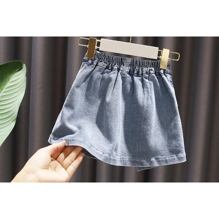 Chân váy cá tính phong cách phương Tây mùa xuân hè cho bé gái 1-5 tuổi