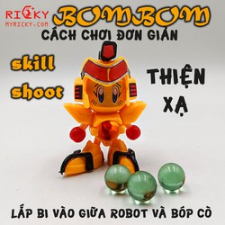2 IN 1 ROBOT Bắn Bi Thiện Xạ BOMBOM