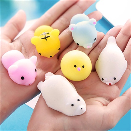 [Mã LIFE20KALL giảm 10% đơn 50K] Đồ Chơi Squishy Mochi Hình Thú Cực Dễ Thương Siêu Mềm Siêu Mịn