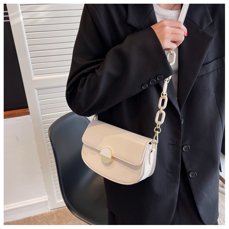 IELGY Túi Đeo Vai Có Dây Đeo Sợi Xích Phong Cách Phương Tây Thời Trang Cho Nữ