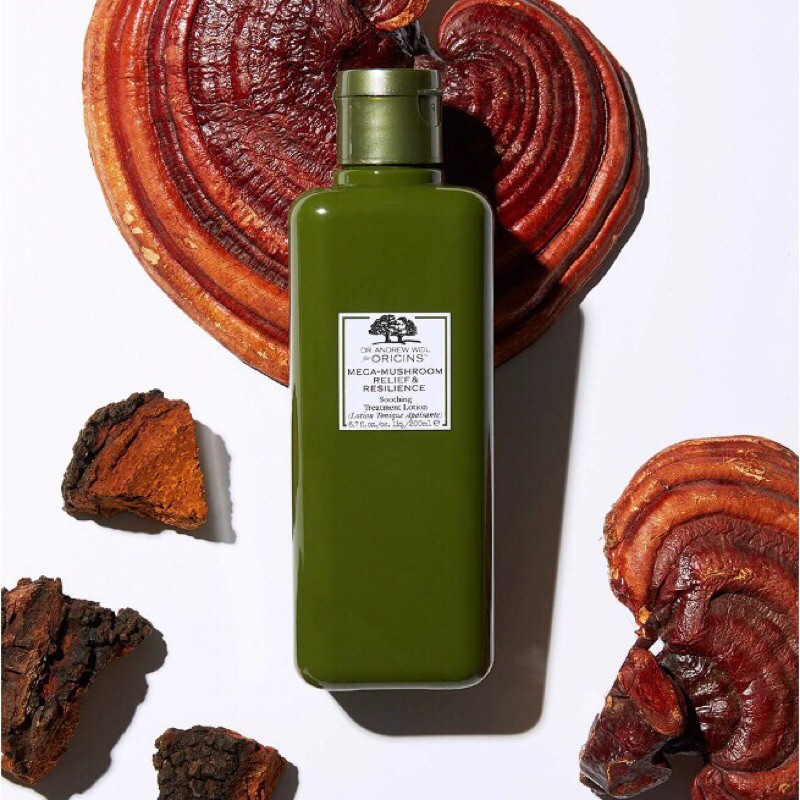 Toner nấm cho da nhạy cảm Origins mega mushroom skin relief soothing treatment lotion