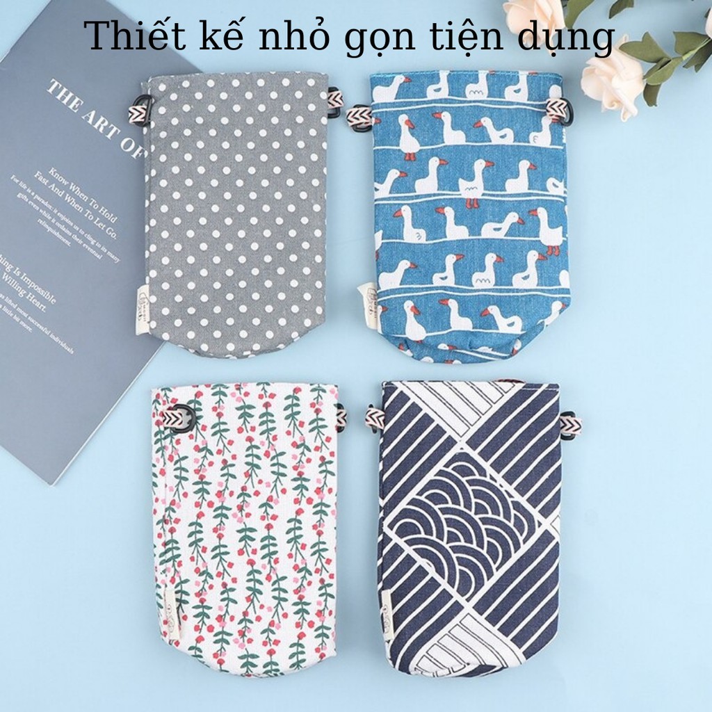 Túi đựng bình nước có dây đeo TiLoKi TTDB01 Chất liệu vải chống thấm nước