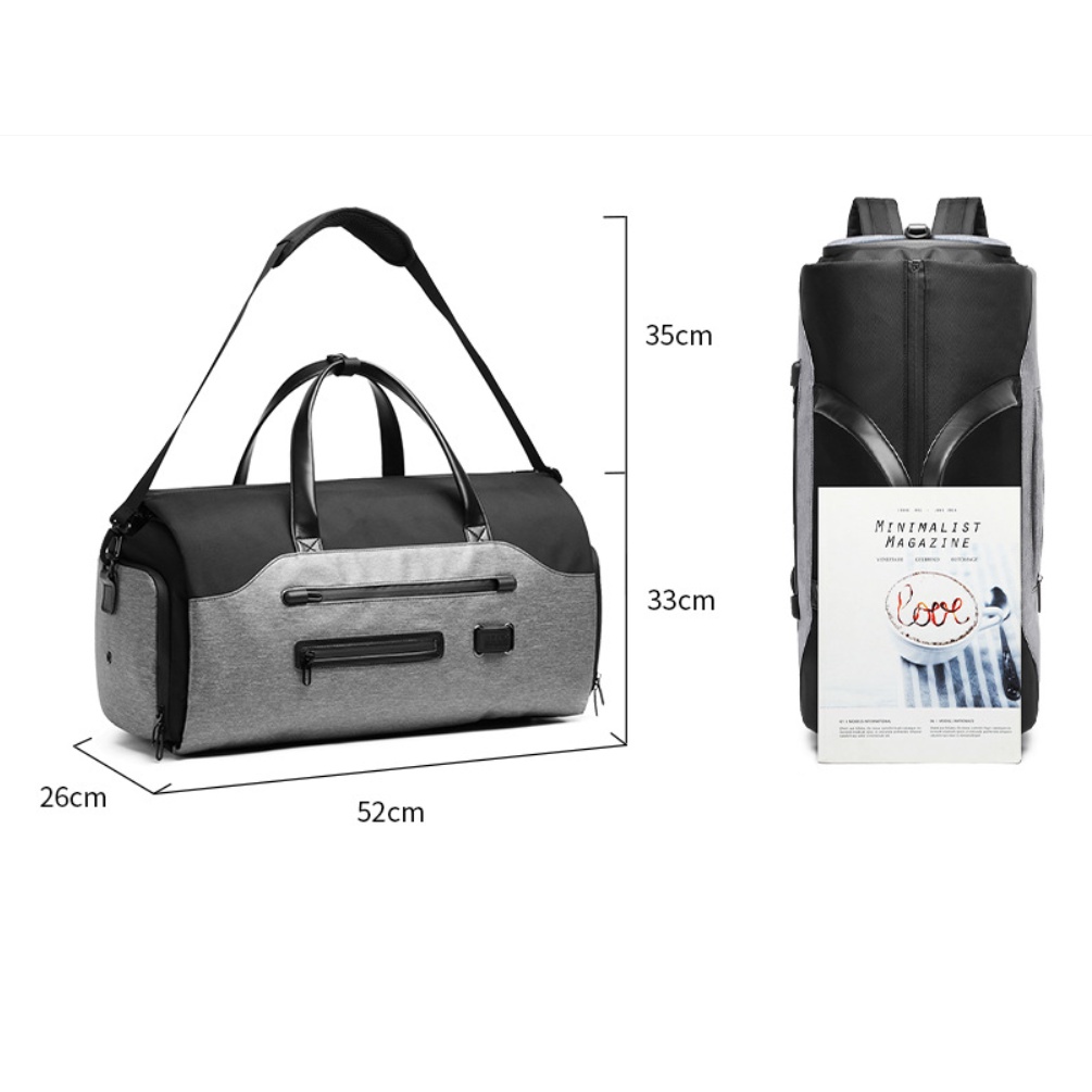 Túi xách du lịch kiêm balo du lịch hàng siêu cao cấp phong cách mới