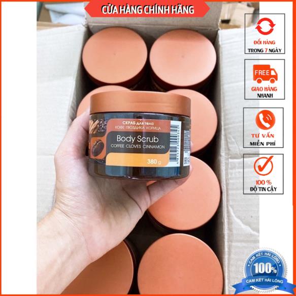 Tẩy da chết quế hồi toàn thân chính hãng Nga 380ml #Doris