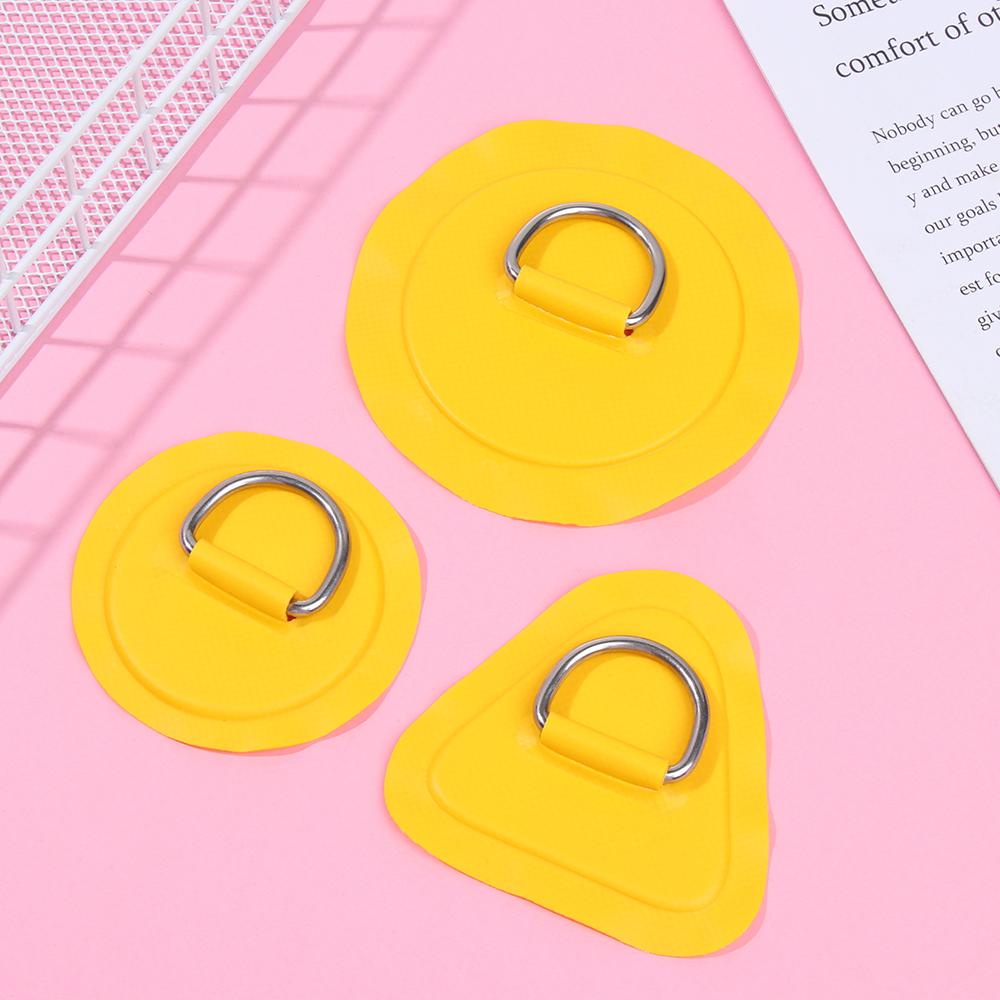 MUVAKO Đệm / Miếng Vá Hình Chữ D Bằng PVC 8cm / 11cm Lót Ván Lướt Sóng / Chèo Thuyền Kayak