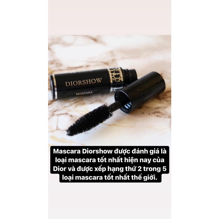 Mascara Dior Diorshow 090 Pro Black Mi Và Cong Dài Tự Nhiên