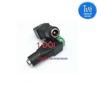 Một đôi giắc DC (ĐỰC+CÁI) 5.5x2.1mm.