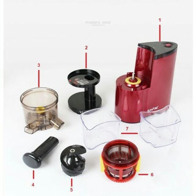 Phụ kiện máy ép chậm SAVTM- Combo 2 chai đựng