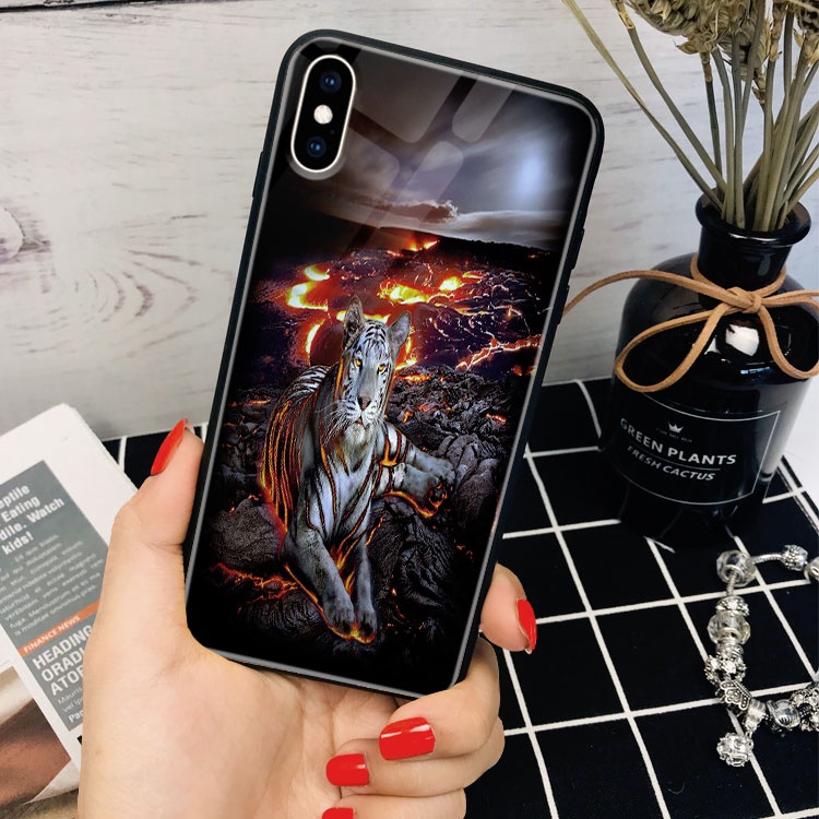 Ốp Lưng Iphone se 2020 Hình Hổ Báo Sư Tử_124 5/5s/6/6plus/7/8/7plus/8plus/x/xs/xs max/11/11pro max
