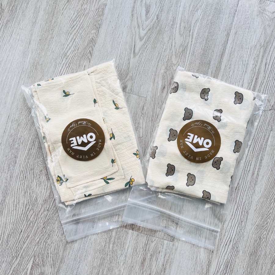 VỎ GỐI Chống Trào Đai Chống Giật Mình Ôme - MOCHEE CAO CẤP CHO BÉ