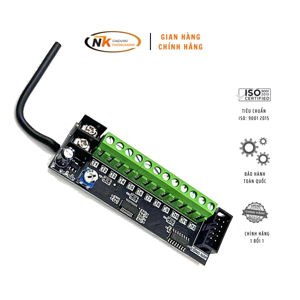 Mạch điều khiển LED vẫy 12 kênh 6A NK V4.4, điều khiển LED liền dây, LED đúc - Chính hãng Oneled