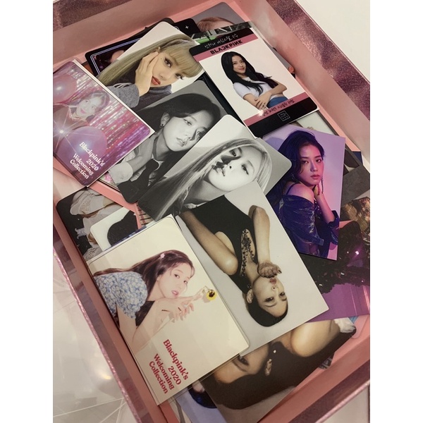 Lucky box random card Thẻ Ảnh bo góc BlackPink ( đọc kỹ mô tả )