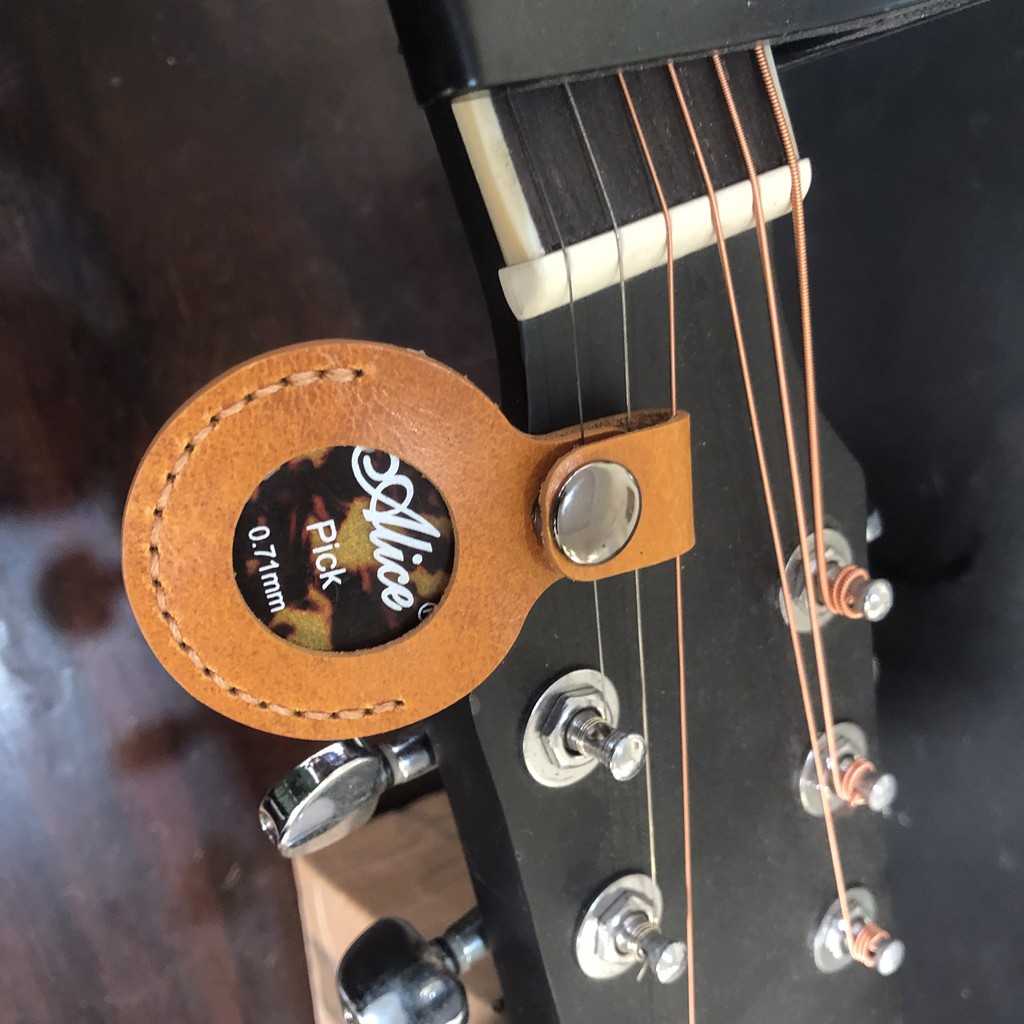 Bao Da Đựng Phím Đàn Pick Guitar cá tính có thể móc hoặc treo ở mọi nơi CG001