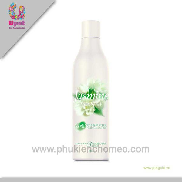 Sữa tắm / Dầu tắm Joyce&amp;Dolls hương Jasmine 400ml làm mềm mượt lông, khử mùi, lưu hương thơm chuẩn SPA chó mèo