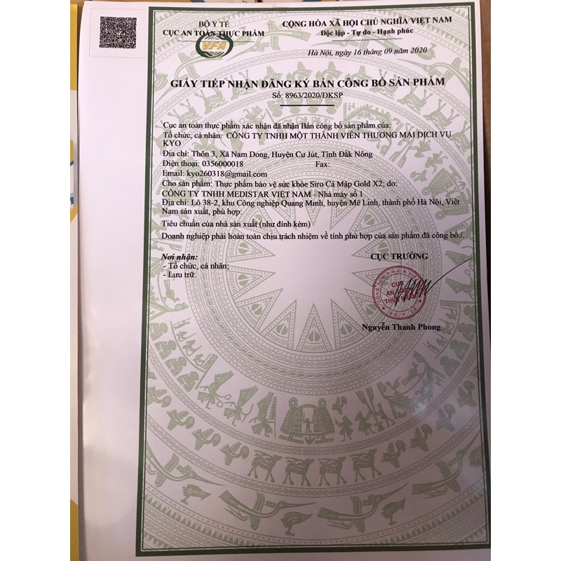 SIRO CÁ MẬP gold x2 ( siro cá mập) hộp 30 gói 10ml | BigBuy360 - bigbuy360.vn