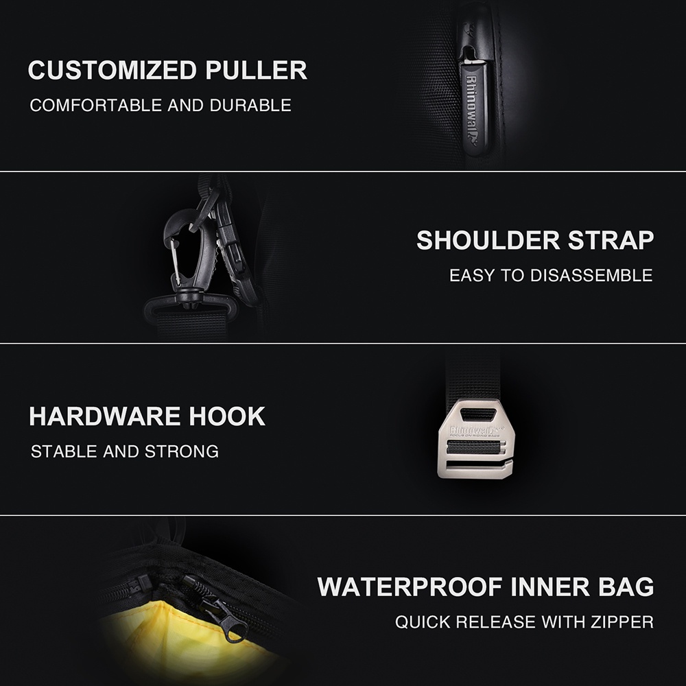 Rhinowalk Túi đựng vật dụng gắn yên MT21610/MT21620/MT21630 waterproof dry bag  10l - 30l