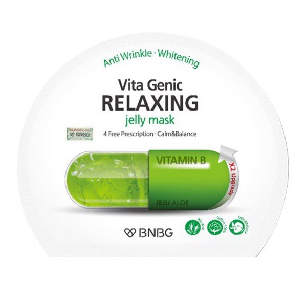 [Mẫu Mới] [Đỏ - Vàng - Xanh Lá - Xanh Dương]Bộ 10 Mặt Nạ Banobagi Vita Genic Jelly Mask 30g X 10