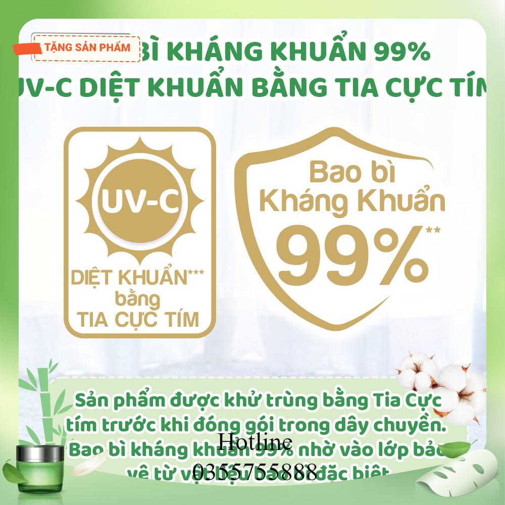 Tã/bỉm dán Molfix Thiên nhiên Jumbo L (9kg - 13kg) - Gói 42+6 miếng