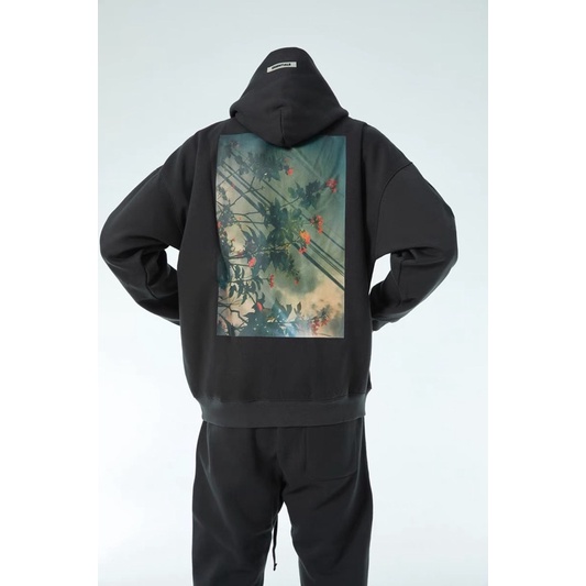 ÁO NỈ HOODIES ESSENTIAL IN LƯNG DÀNH CHO NAM VÀ NỮ MÙA THU ĐÔNG