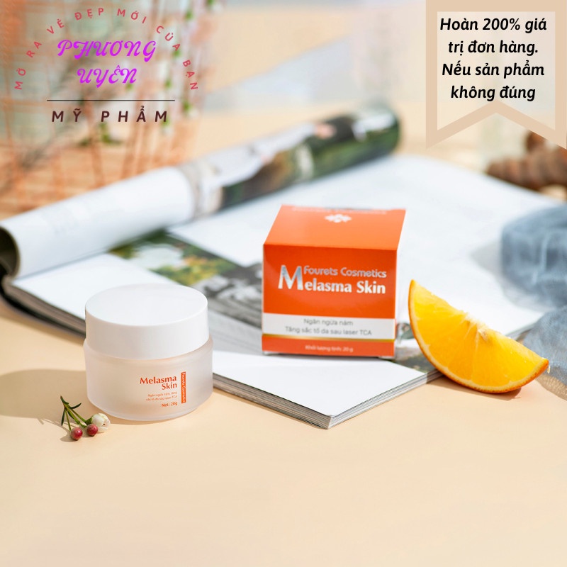 Kem Nám Melasma Skin  🌟 CHÍNH HÃNG🌟 Ngăn Ngừa Nám Và Chống Tăng Sắc Tố Da Sau Laser Hoặc Chấm TCA