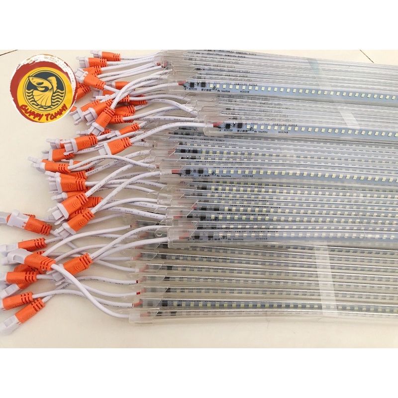 Đèn led thanh 220v (5 tặng 1)chíp 2835 siêu sáng bọc nhựa - Áng sáng trắng